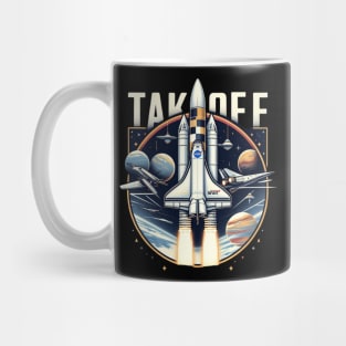 Nasa Rocket Mug